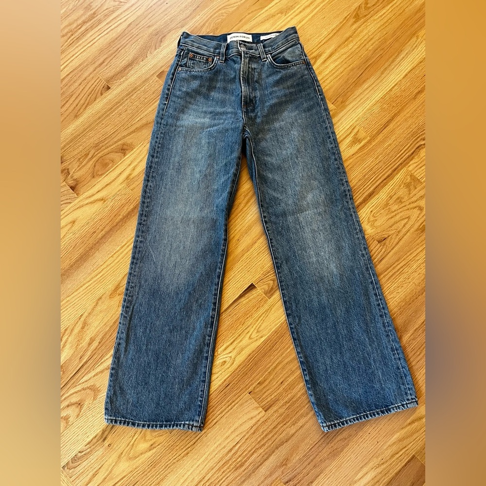 Denim Forum Farrah High Rise Wide